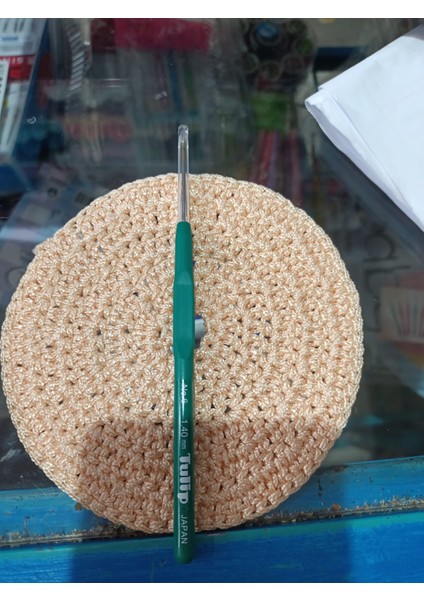 Silikon Yumuşak Saplı Örgü-Dantel Tığı 6 Numara 1,40 mm (Bu Tığ 6 mm Kalın Tığ Değildir)
