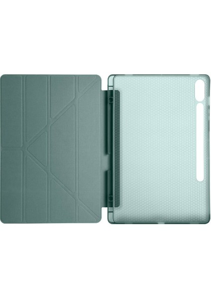 Galaxy Tab S10 Plus X820 12.4 Inç Uyumlu Kalemlikli Katlanabilir Smart Cover Tablet Kılıf – Standlı, Darbe Emici Koruma, Ince ve Hafif Tasarım fırsatları