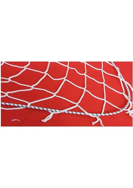 2 x 10 Metre Balkon Merdiven Güvenlik Filesi-Kanca-Halat-6mm Ip-Göz 10 Cm-Çocuk Koruma Filesi