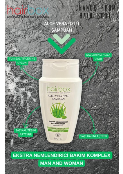, Şampuan, Aloe Vera Özlü