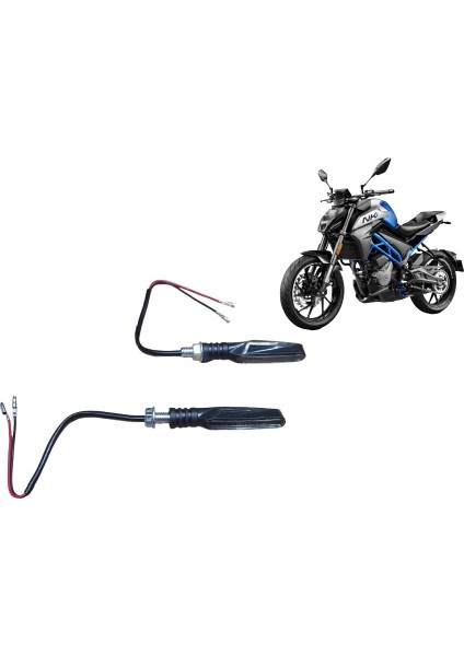Cfmoto 250NK Kırmızı Park - Kırmızı Çakar - Sarı Kayan LED Sinyal Takımı