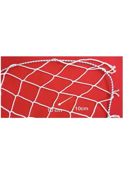 2,50 x 19 Metre Balkon Merdiven Güvenlik Filesi-Kanca-Halat-6mm Ip-Göz 10 Cm-Çocuk Koruma Filesi fiyatları