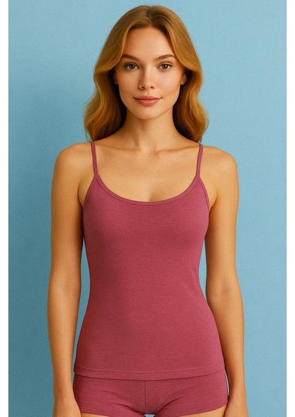 Berrak 2'li Kadın Bambo Ip Askılı Atlet fiyatları