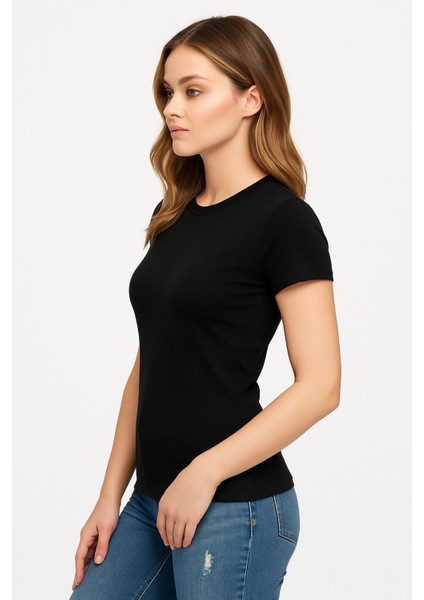 Elit Kadın 2'li Kısa Kollu Bisiklet Yaka Elestan Body Atlet fiyatları