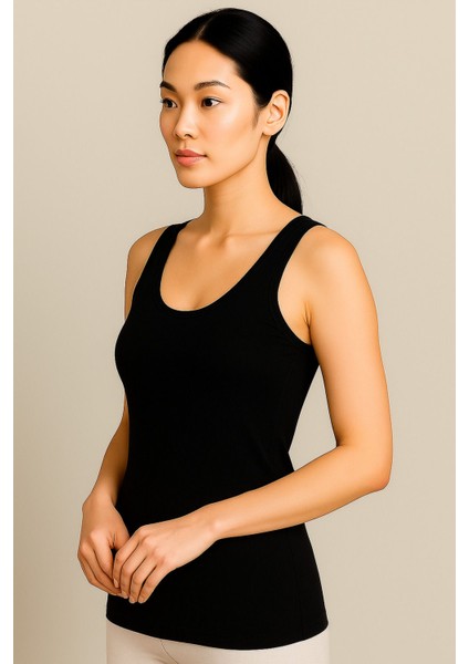 Berrak 8080 Kadın Kalın Askılı 2'li Atlet