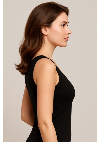 Berrak 8080 Kadın Kalın Askılı 2'li Atlet modelleri