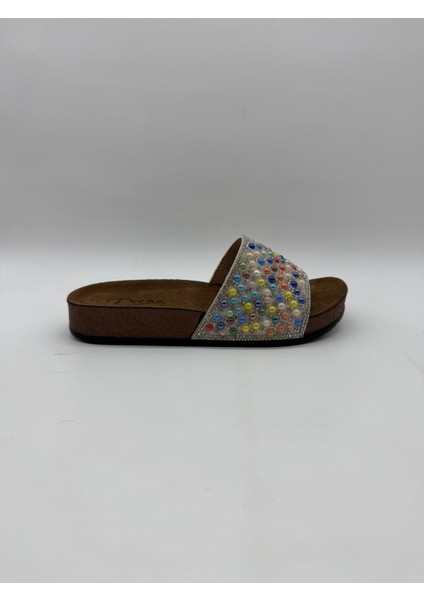 Boncuklu Kadın Terlik fiyatları
