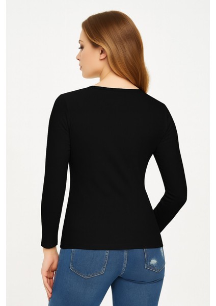 Tutku Elit Kadın 2'li Uzun Kollu Bisiklet Yaka Elestan Body Atlet modelleri