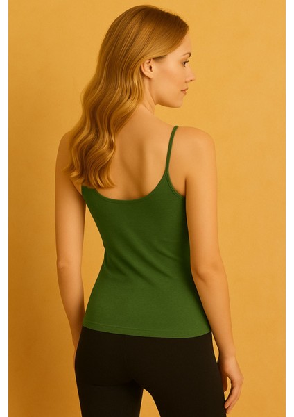 Berrak 2'li Kadın Bambo Ip Askılı Atlet modelleri