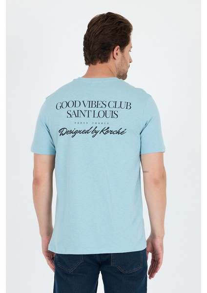 Erkek Bisiklet Yaka Ön Cep Baskılı T-Shirt – %100 Pamuk – Rahat ve Şık Kısa Kollu Erkektişört 0025 fırsatları