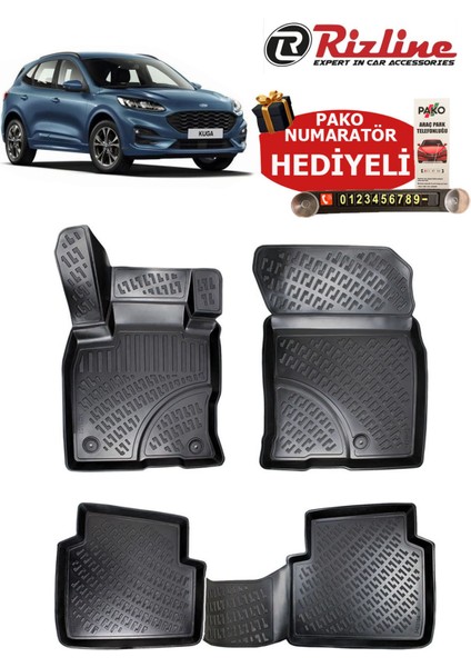 Ford Kuga 2019 Sonrası Havuzlu Paspas