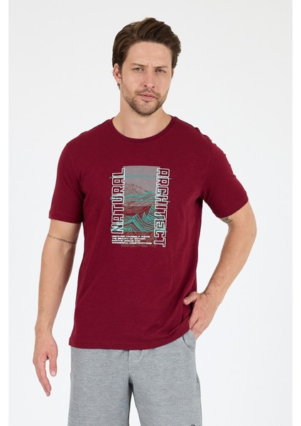 Erkek %100 Pamuk Bisiklet Yaka Kısa Kollu Baskılı T-Shirt Rahat ve Şık Günlük Erkek Tişört 0026 fiyatları