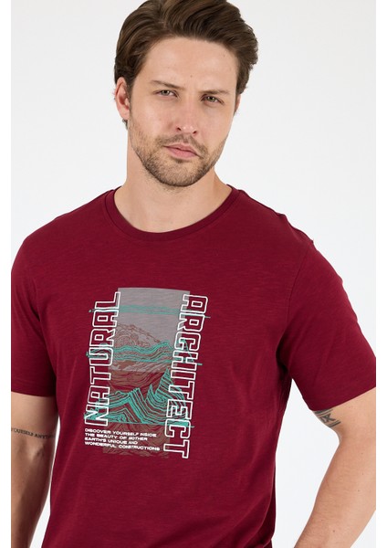 Erkek %100 Pamuk Bisiklet Yaka Kısa Kollu Baskılı T-Shirt Rahat ve Şık Günlük Erkek Tişört 0026 fırsatları