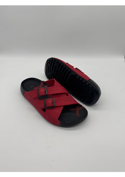 Çapraz Çift Tokalı Kadın Terlik modelleri