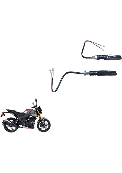 Arora MT125 Kırmızı Park - Kırmızı Çakar - Sarı Kayan LED Sinyal Takımı