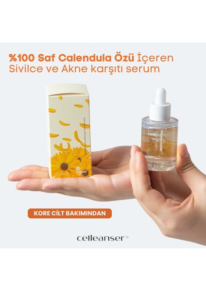 Calendula İçeren Sivilce Karşıtı Besleyici, Yatıştırıcı Serum indirimleri