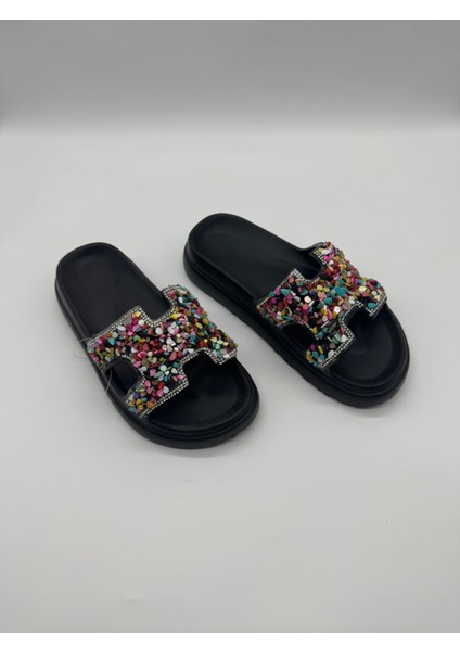 Sonimix Taşlı Terlik