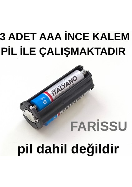 OR-1888 Mini LED El Feneri - Deprem Feneri - 3x Aaa Kuru Pil Uyumlu (Piller Dahil Değildir) fiyatları