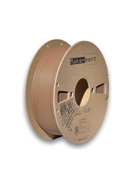 Pla Maker, 1.75MM 1kg 3D Yazıcı Pla Filament (Nugat Kahverengi) modelleri