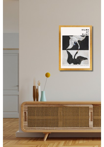 Hilma Af Klint | Çerçeveli Mdf Sanat Tablosu | Modern Ev Ofis Dekorasyonu | fiyatları