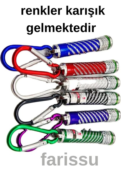 Çok Fonksiyonlu Lazer Pointer ve LED El Feneri Anahtarlık modelleri