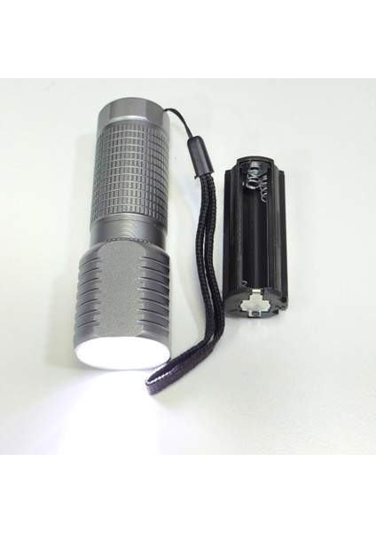 OR-8818 Mini LED El Feneri - Alüminyum Alaşım - Deprem Feneri - 3x Aaa Kuru Pil Uyumlu (Piller Dahil Değildir)