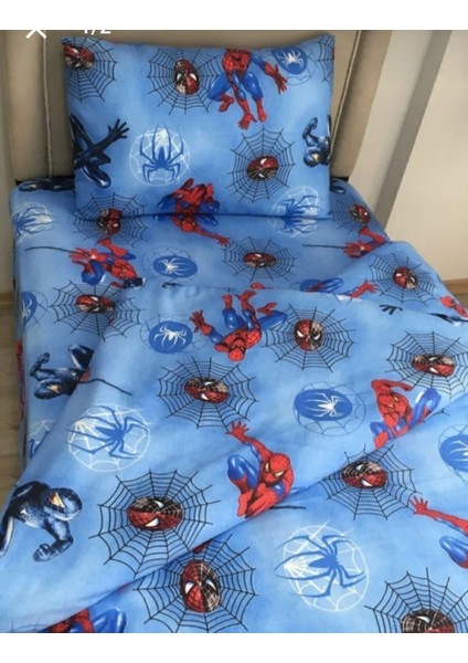 Erkek Çoçukları Için Tek Kişilik Nevresim Takımı Çarşafı Lastikli