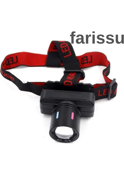 Şarjlı Kafa Lambası KX-1832 | 60W LED Zoomlu | 3000MAH | Kamp & Açık Hava Kullanımı