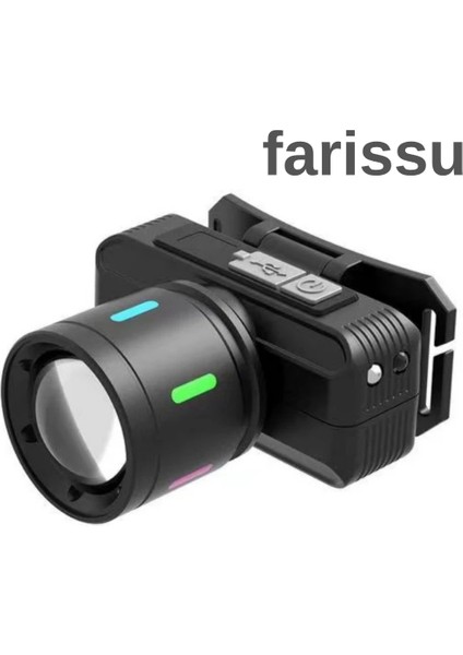 Şarjlı Kafa Lambası KX-1832 | 60W LED Zoomlu | 3000MAH | Kamp & Açık Hava Kullanımı