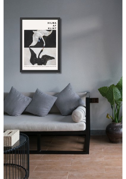 Hilma Af Klint | Çerçeveli Mdf Sanat Tablosu | Modern Ev Ofis Dekorasyonu | fiyatları