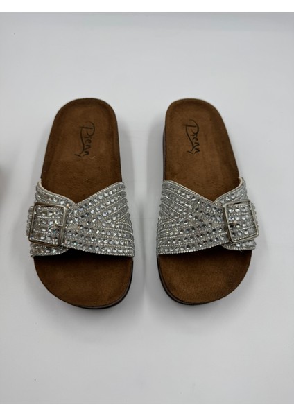 20050-020 Tek Tokalı Taşlı Ortopedik Kadın Ev Terliği fırsatları