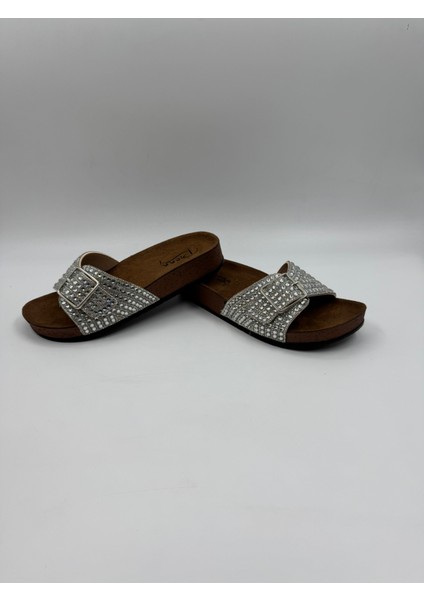 20050-020 Tek Tokalı Taşlı Ortopedik Kadın Ev Terliği indirimleri