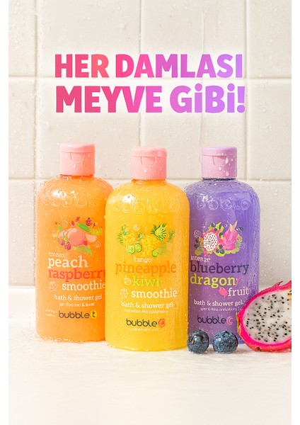 Smoothie Duş Jeli 3’lü Set (3 X 500 ML) – Meyve Aromalı, Renkli & Ferahlatıcı