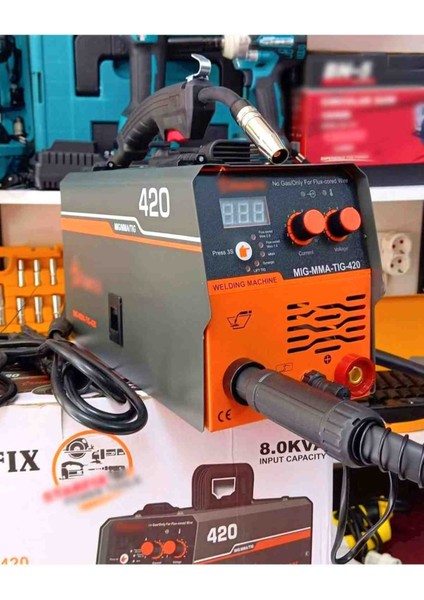 Mıg Mma Tıg 420 Amper Hem Elektrot Gazsız Gazaltı Kaynak Makinesi 3 Fonksiyonlu Sınıfının En Iyisi fırsatları