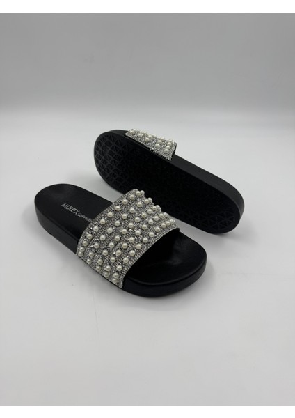 10805 Boncuklu Ortopedik Kadın Ev Terliği modelleri