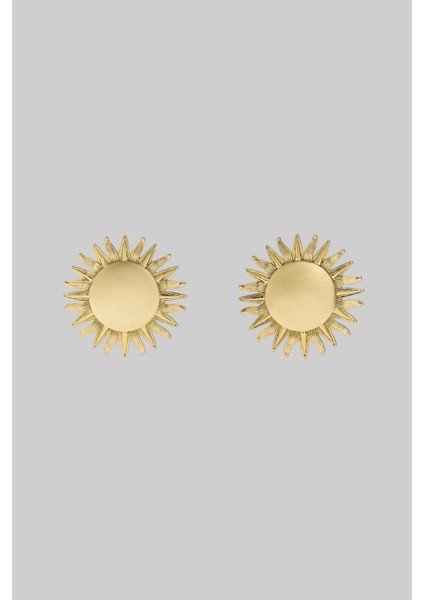 Gold Renk Güneş Küpe fiyatları