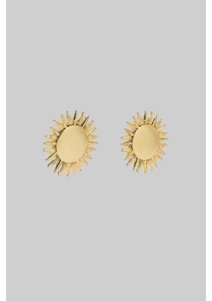 Gold Renk Güneş Küpe modelleri