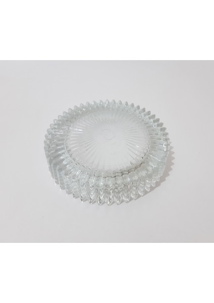 Cam Küllük 14.5x3.5 cm Büyük Boy Yuvarlak Cam Küllük Kül Tablası modelleri