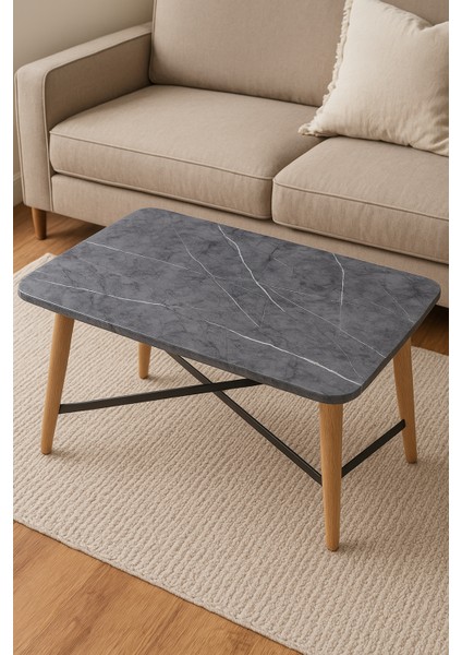 Kendinden Yapışkanlı Mermer Desen Folyo Mutfak Banyo Tezgah Duvar Masa Kaplama 60CMX300CM