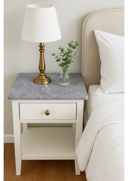 Kendinden Yapışkanlı Mermer Desen Folyo Mutfak Banyo Tezgah Duvar Masa Kaplama 60CMX300CM indirimleri