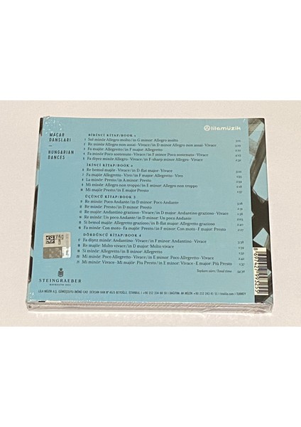 Hyun Sook Tekin, Satoko Mimura - Dört El (Brahms: Four Hands) Cd+Book fiyatları