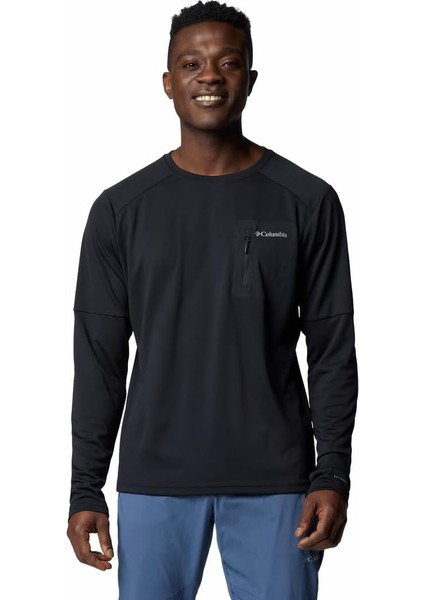 Tech Knit Long Sleeve Crew Sweatshirt Erkek Üst