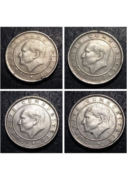 39963687C673C331E7 5 Yeni Kuruş 2005/2006/2007/2008 Tam Set Eski Madeni Para fiyatları