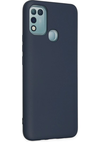 Infinix Hot 10 Play Kılıf Nano Içi Kadife Silikon - Lacivert - TYIGO5685-7572 fiyatları