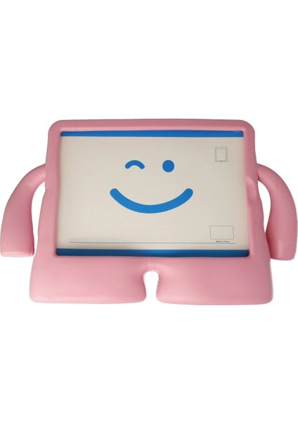 iPad 5 Air 9.7 Kılıf Karakter Tablet Silikon - Açık Pembe - TYIGO3660-8816