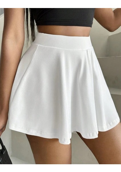 Beli Lastikli Etek Mini Etek Full Likra Etek Çan fırsatları