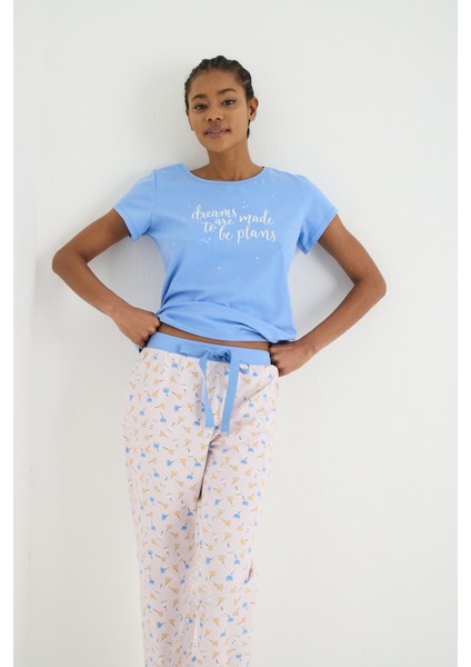 Dream Örme Pijama - Tshirt Pantolon Set