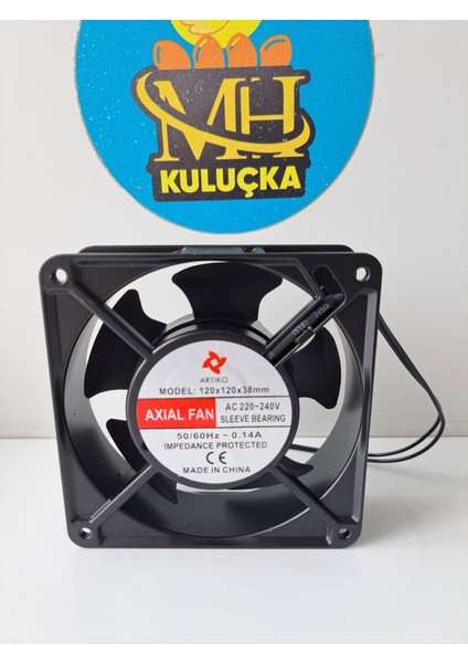 Axial Fan 120X120X38MM Ac 220V 50/60Hz 0.14A