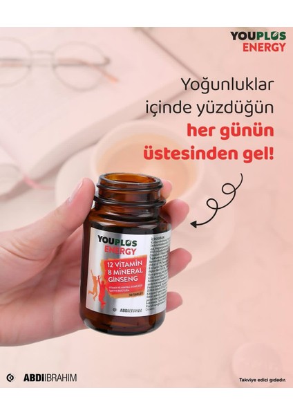 Vitamin ve Mineral Komplexi Enerji Takviyesi 2li fiyatları