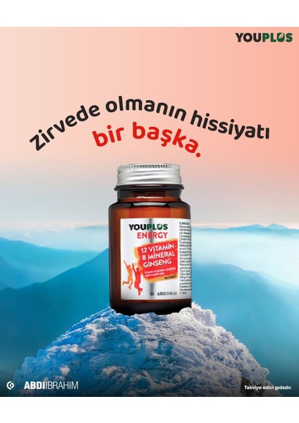 Vitamin ve Mineral Komplexi Enerji Takviyesi 2li modelleri